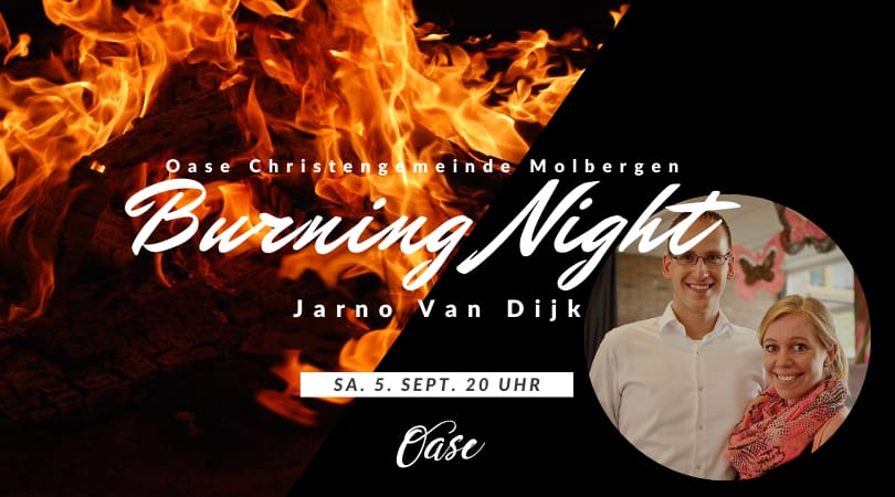 Burning Night mit Jarno Van Dijk